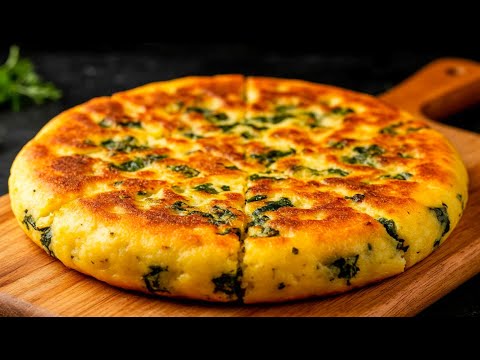 Das Kartoffelrezept, das ich jeden Tag koche! Das leckerste Rezept mit Spinat!