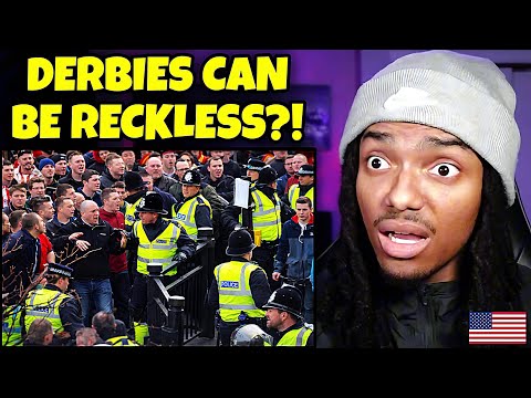 AMERICAN REACTS to the BIGGEST Derbies in English Football