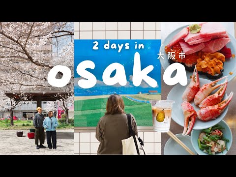 2 Days in Osaka Japan 🇯🇵 Best Street Food, Must Visit Places, Cafes, Shopping, Japan Travel Vlog