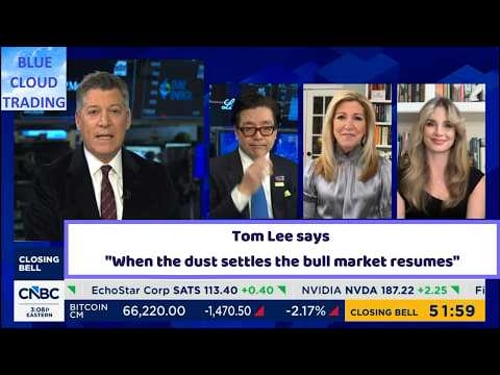 TOM LEE says "When the dust settles the Bull Market resumes"
