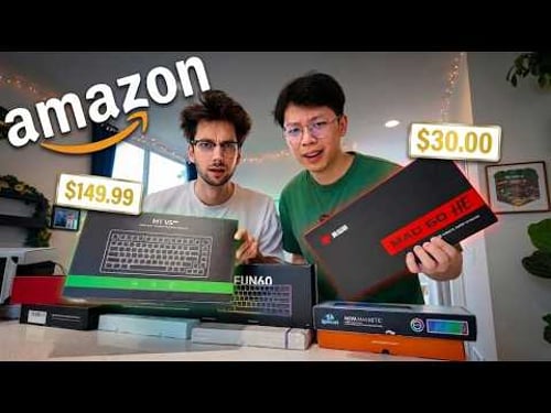 We Bought Every Gaming Keyboard On Amazon... (So You Don't Have To)