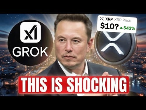Elon's Grok AI Just Predicted $10 XRP... Holders Need to See This!