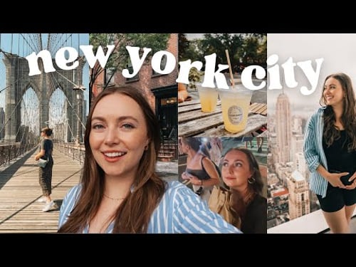 spend a week with me in nyc vlog + best travel itinerary! (food, views, coffee)
