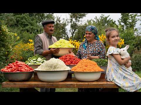 Old World Method | Preserving Vegetables Without a Fridge