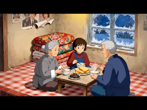 A Peaceful Winter Week With My Grandparents, Where Quiet Moments Warm the Heart | Ghibli Style Video