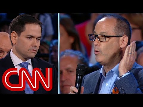 Father challenges Marco Rubio on guns