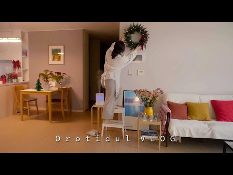 Preparing for a happy winter🎄 | Kitchen cleaning, Christmas home decorating, home cooking