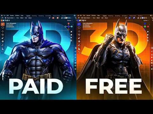 0$ vs 100$ 3D AI Generators: Who wins?