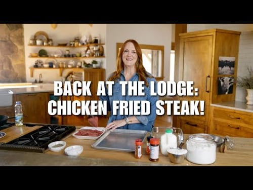 Chicken Fried Steak at the Lodge!