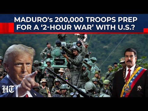 Venezuela Vs US Could End Just 2 Hours? Maduro's 200000 Troops & Russian Missiles Not Ready For War?