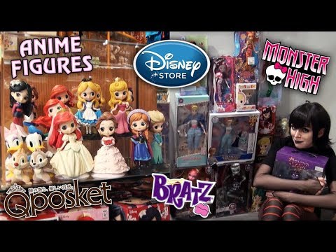 КуклоВлог - Неаполь (Италия) ★ Аниме Фигурки, Q-Posket, Disney Store; Куклы Monster High, Bratzillas