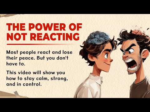 Improve Your English Fluency | The Power of Not Reacting | Graded Reader