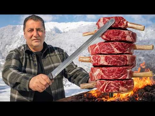 The World's First Doner With Incredible Tomahawk Steaks