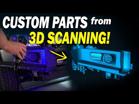 Making parts for my car using the Creality Raptor Pro 3D Scanner!