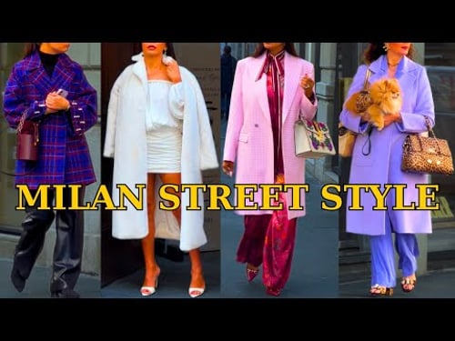 Iconic Milan Street Style Spring 2026 🌸 Chic and Trendsetting Outfits Everyone is Talking About