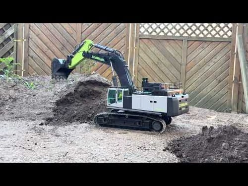 RC Excavator Zoomlion ZE960G, hydraulically 2 Pumps, 1/12, Part 1