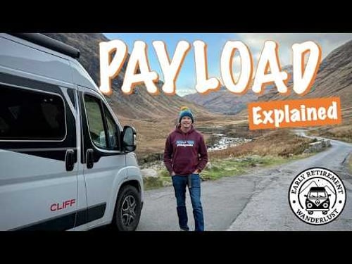 Motorhome Payload Explained- what you need to know in plain English