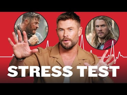 Chris Hemsworth on Getting Hog Tied & Other Scary Moments On Set | Stress Test | Men's Health