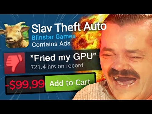 Wasting $100 on BAD STEAM GAMES