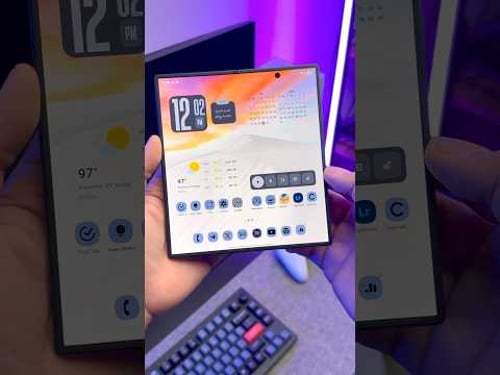 Incredibly thin Galaxy Z Fold 7 is here! ⚡️ it’s NICE