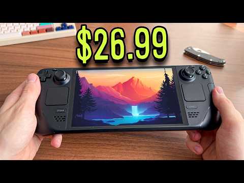 Buying Official Steam Deck for $26.99 (well, kind of)