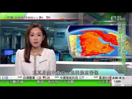 無綫TVB六點半新聞報道|伊朗警告以全面關閉海峽應對美方威脅 據報提多項停火條件|現貨金價續受壓曾跌穿4200美元水平 今年來升幅全部蒸發|特朗普擬派移民局人員進駐機場安檢入口大排長龍|TVBNews