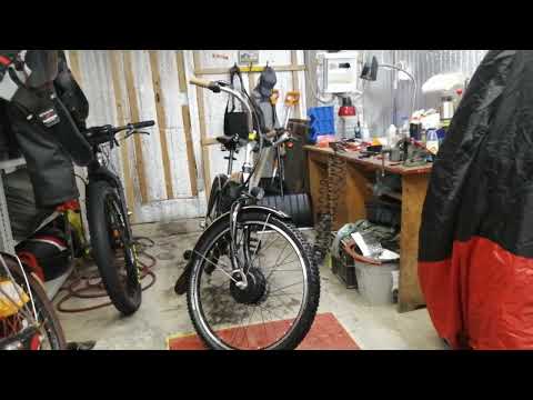 Плюсы и минусы переднего мотор колеса велосипеда.