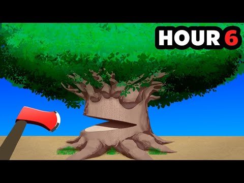 I pushed the tree chopping game to it's limit