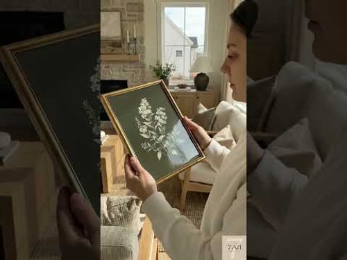 Quiet homes bloom with timeless art. #digitalartdownload #vintagedecor #homedecor #neutralhome