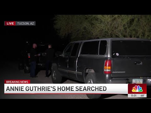 Annie Guthrie's home searched