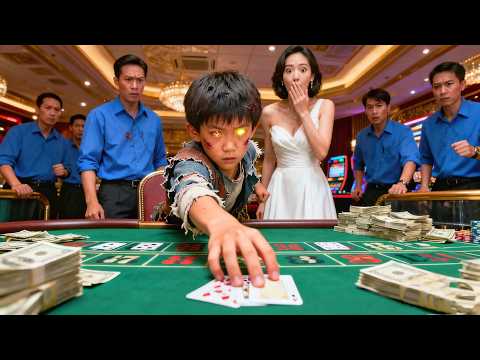 可憐的父親被人設局陷害,輸光家產還要被砍手砍腳!8嵗兒子現身賭場,一局翻盤,讓對手跪地求饒!#movie #drama #情感