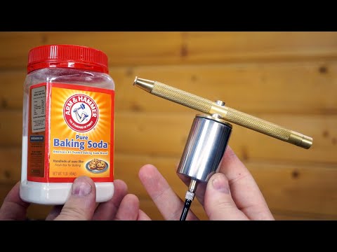 DIY Sandblaster + Baking soda
