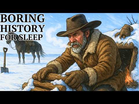 How People Built Shelters to Survive Freezing Winters in the Wild West | 3 Hours of Relaxing History