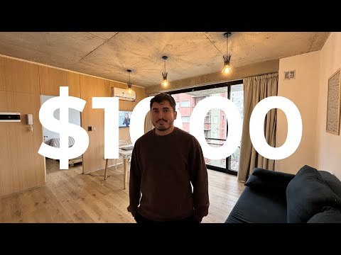 What $1,000 gets you in Buenos Aires, Argentina | My Apartment Tour