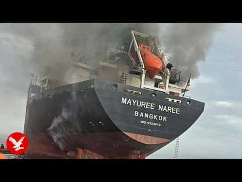 Three ships hit in critical oil route Strait of Hormuz