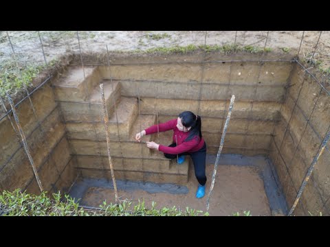 Young Girl Builds an $5000 Underground Bunker in Her Backyard - Built a SECRET Survival House Ep2