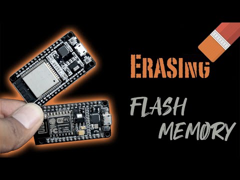 Erase flash memory like Magic 🪄🎩 | ESP8266 | ESP32