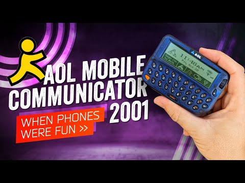 When Phones Were Fun: AOL Mobile Communicator (2001)