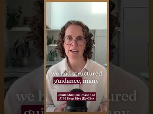 AIP Isn't Meant to be Permanent #aip #autoimmuneprotocol