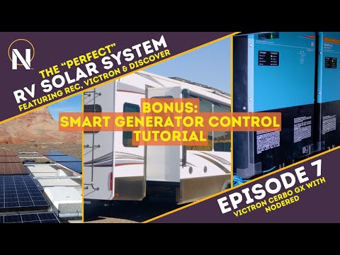 Enhancing Your Victron Cerbo GX with NodeRed: Smart Generator Control Tutorial