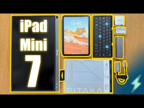 Seven accessories for your iPad Mini 7 to help you be more productive!