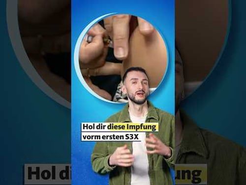 Diese Impfung kann dein Leben retten 💉