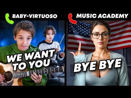 BABY VIRTUOSO SHOCKED at the AUDITION to WORLD MUSIC ACADEMY