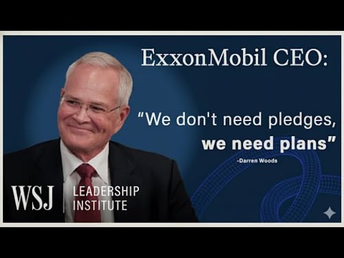 ExxonMobil CEO: The Riskiest Decisions 'Are the Ones We All Agree On' | WSJ Leadership Institute