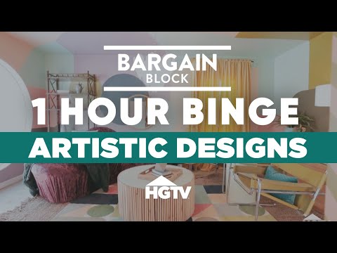 Binge 1 Hour of Creative and Imaginative Renovations | Bargain Block | HGTV