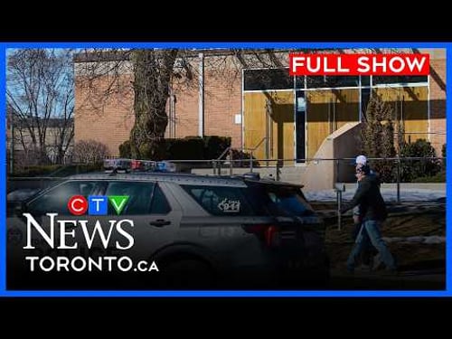Three synagogues shot at less than a week apart | CTV News Toronto at Noon for Mar. 9, 2026