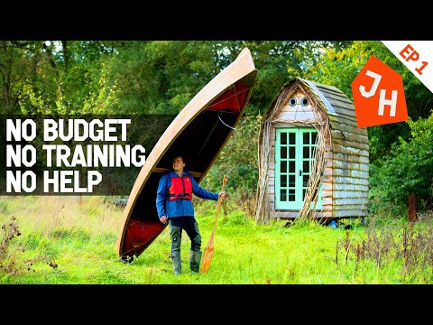 Building a Plywood Canoe in 8 Days to Cross England | Ep 1