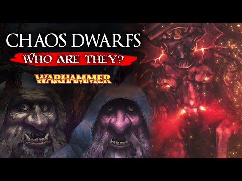 Warhammer Fantasy Lore: THE CHAOS DWARFS - Lore Overview - Total War: Warhammer 3