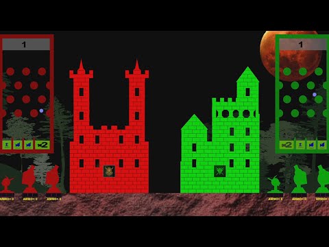 Castle Destruction Marble Race in ALgodoo ☆ The War Day #108-115