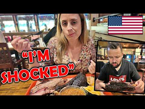European Couple Tries Texas BBQ for the First Time โ Weโre Shocked!